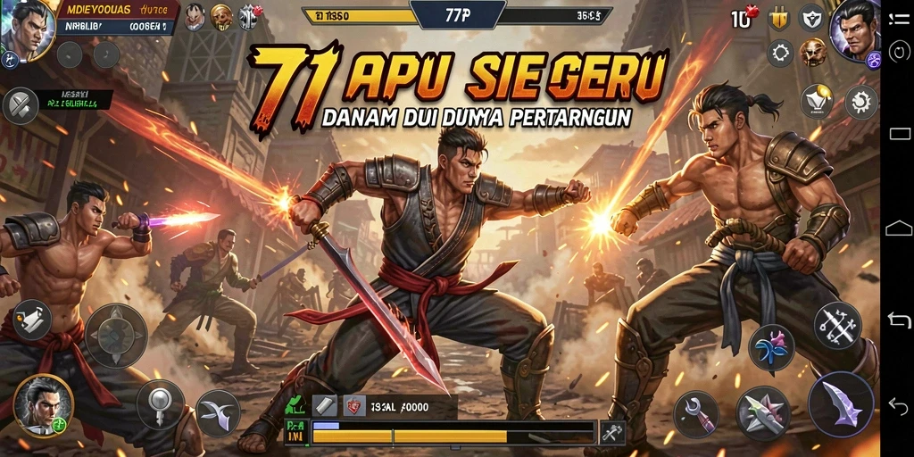 Tampilan gameplay menegangkan dalam 77RP dengan aksi cepat dan grafis luar biasa.