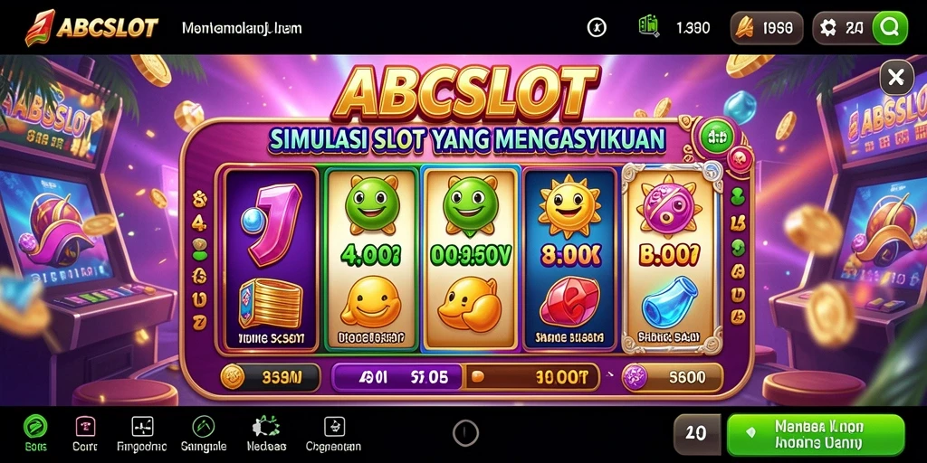 Screenshot gameplay ABCSLOT dengan tampilan slot yang menarik.