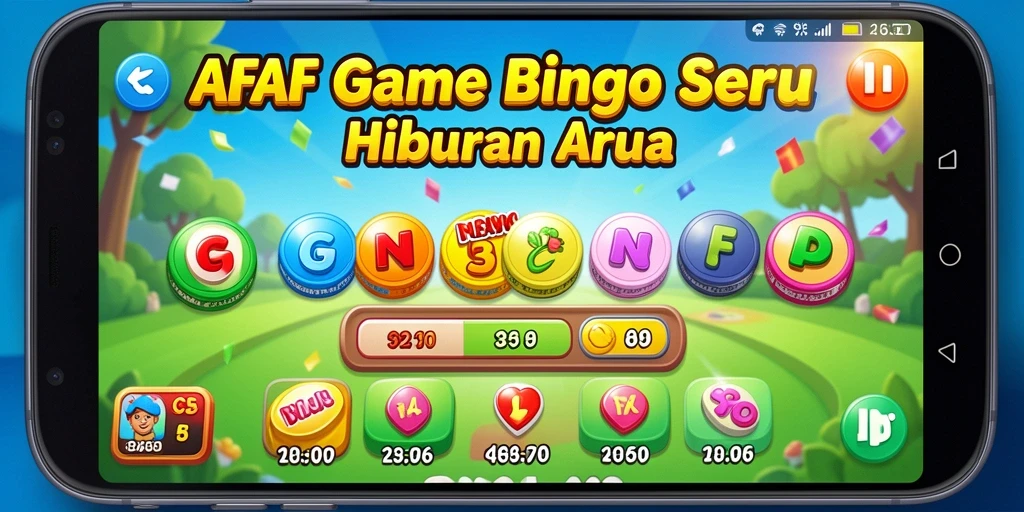 Gameplay menarik dari AFAF yang menampilkan keseruan Bingo.