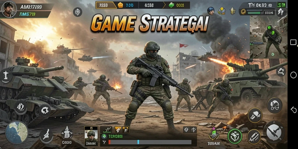 Tampilan gameplay seru dan strategis di AMS789.