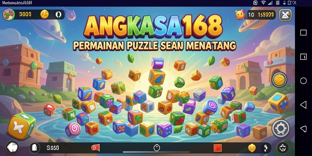 Tangkapan layar gameplay <strong>ANGKASA168</strong> yang menampilkan tantangan puzzle yang menarik.