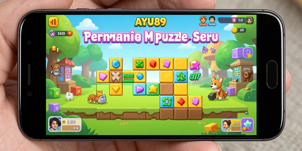 Screenshot AYU89 menampilkan gameplay yang seru dan menantang dalam permainan Puzzle.