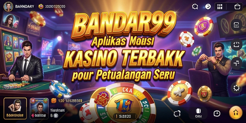 Screenshot gameplay BANDAR99 menunjukkan suasana kasino yang mendebarkan.