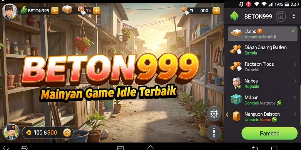 Tampilan gameplay BETON999 yang menarik dan mengasyikkan.