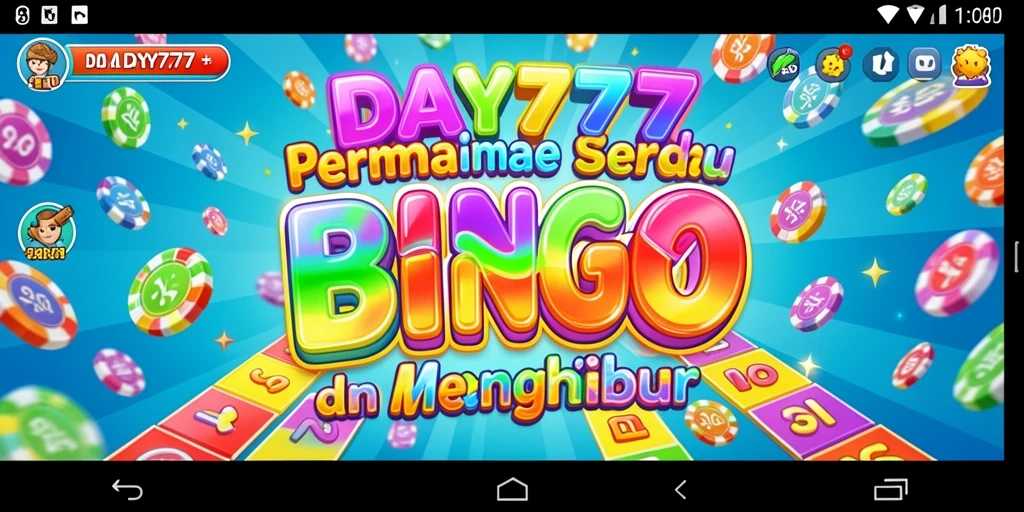 Tampilan menakjubkan dari gameplay Bingo DAY777.