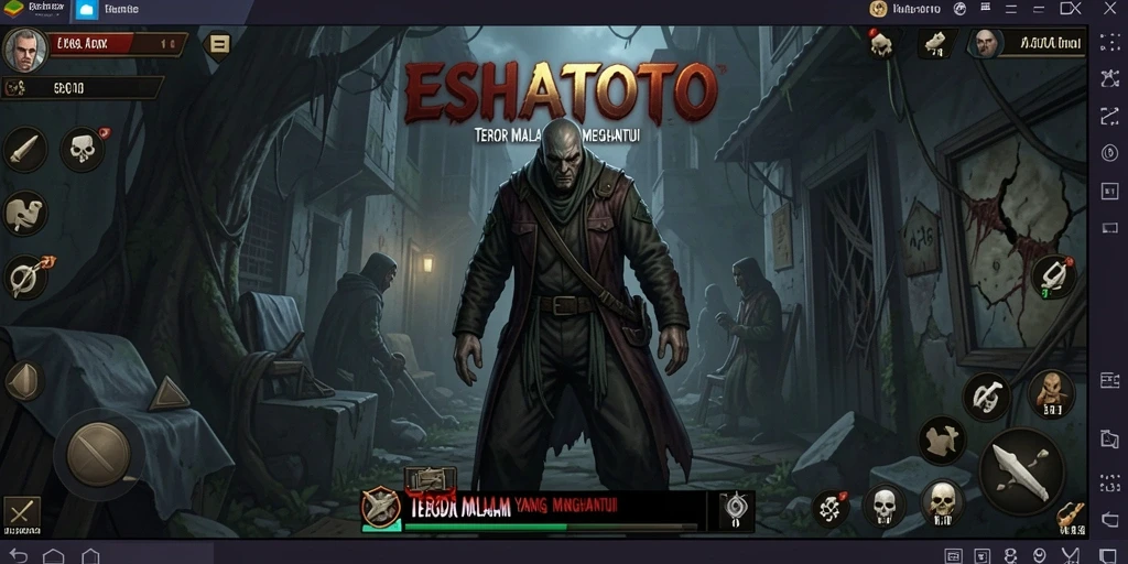 Gameplay ESHATOTO menampilkan ketegangan dan teror yang mendalam.