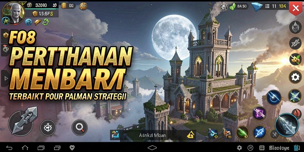 Screenshot menarik dari gameplay Tower Defense FO8 yang seru.
