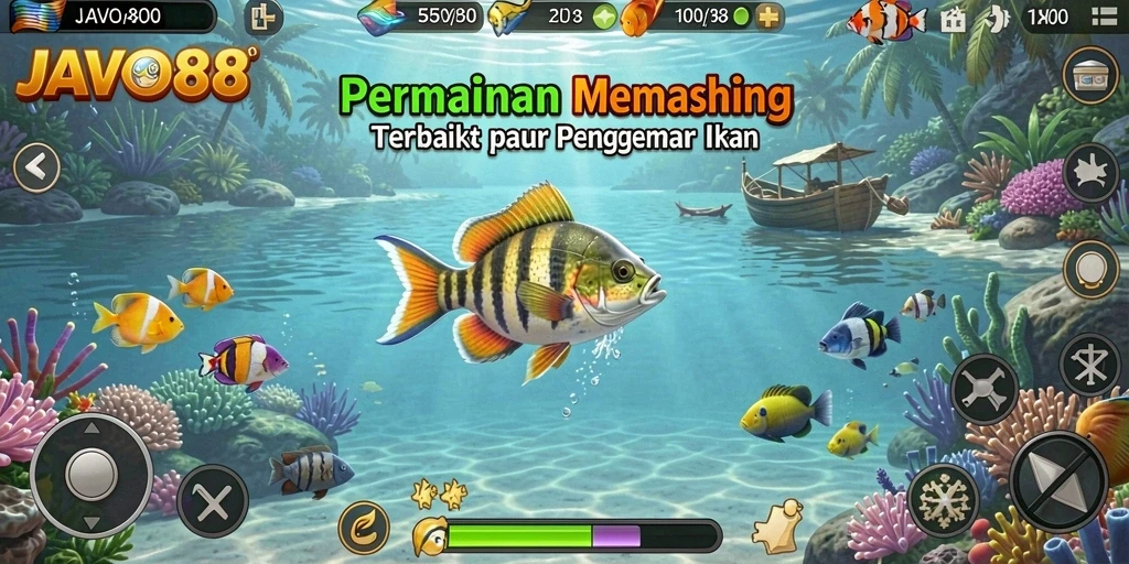 Gameplay <strong>JAVO88</strong> yang mengasyikkan dengan pengalaman memancing yang realistis.