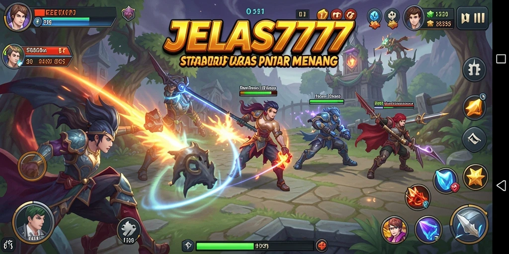 Tampilan gameplay <strong>JELAS777</strong> yang atraktif dan penuh strategi.