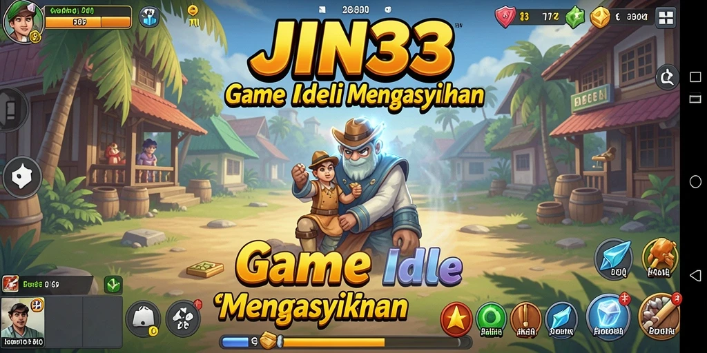 Tampilan gameplay menarik dari JIN33 yang mengasyikkan.