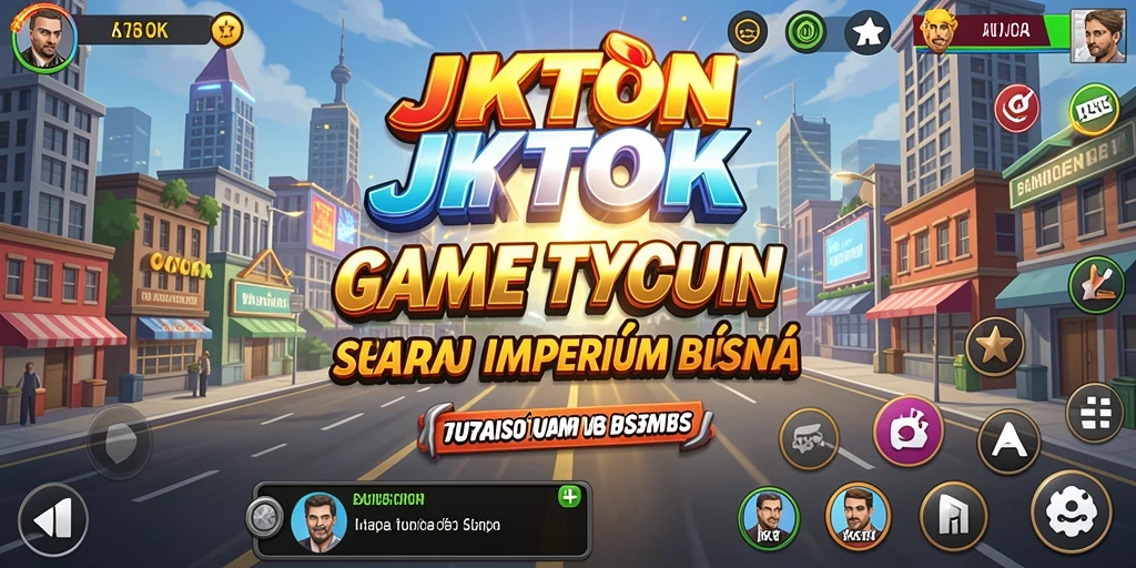Gameplay menarik JKTOK dengan bisnis yang terus berkembang.