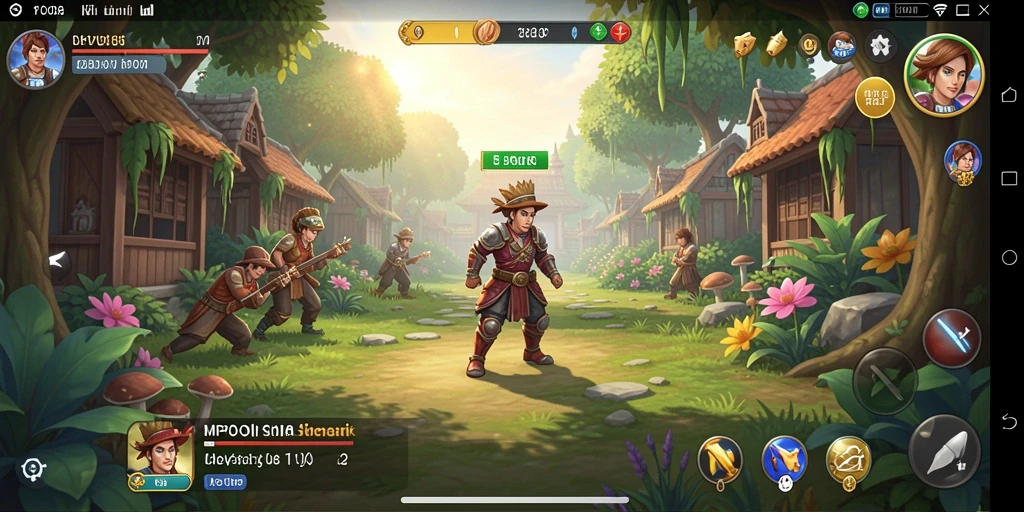Tampilan gameplay mendalam dan interaktif dari MPO08.