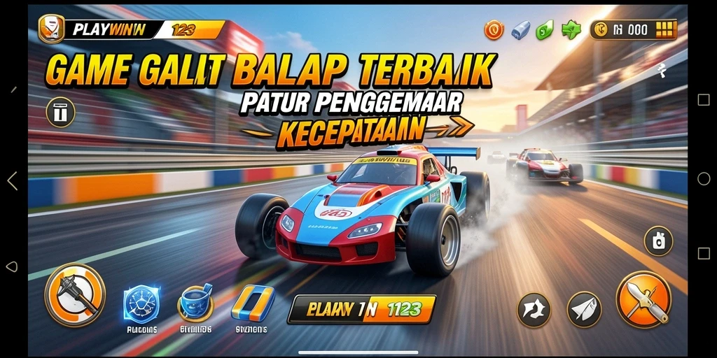 Tampilan gameplay seru dan mendebarkan dalam PLAYWIN123.