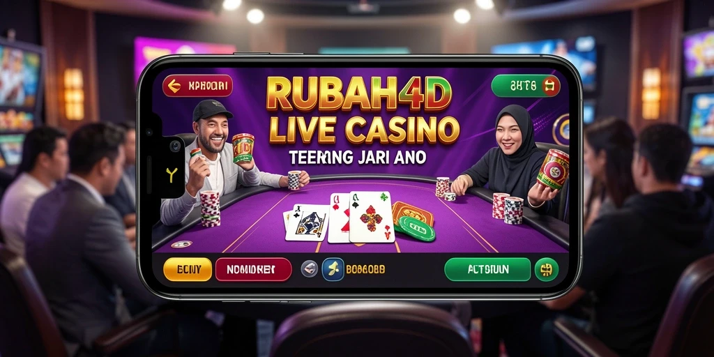 Gameplay seru dan interaktif di RUBAH4D Live Casino.