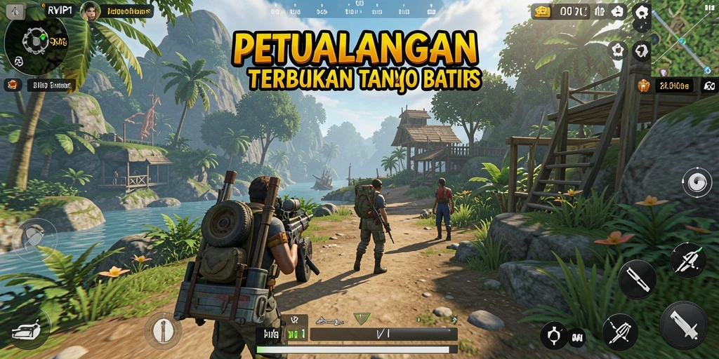 Menampilkan gameplay Open World yang mendebarkan dalam RVIP1.