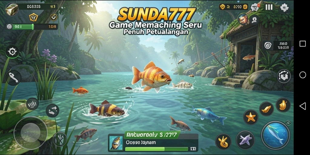 Tangkapan ikan yang menakjubkan dalam SUNDA777 dengan grafis memukau.