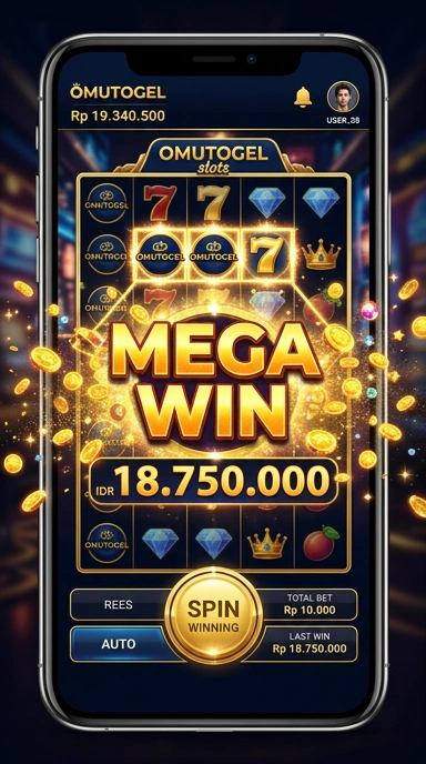 Tampilan antarmuka omutogel yang sederhana dan efektif.